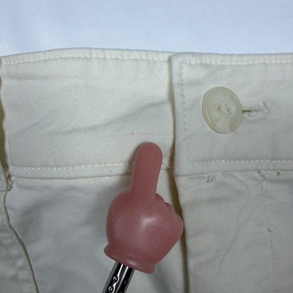 Universal Thread Cream High Rise Utility Patch Pocket Shorts Size 14 NWT - Picture 2 of 9